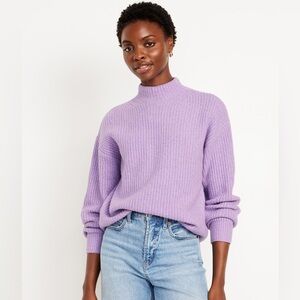 NWOT Old Navy SoSoft Cropped Mock Neck Sweater